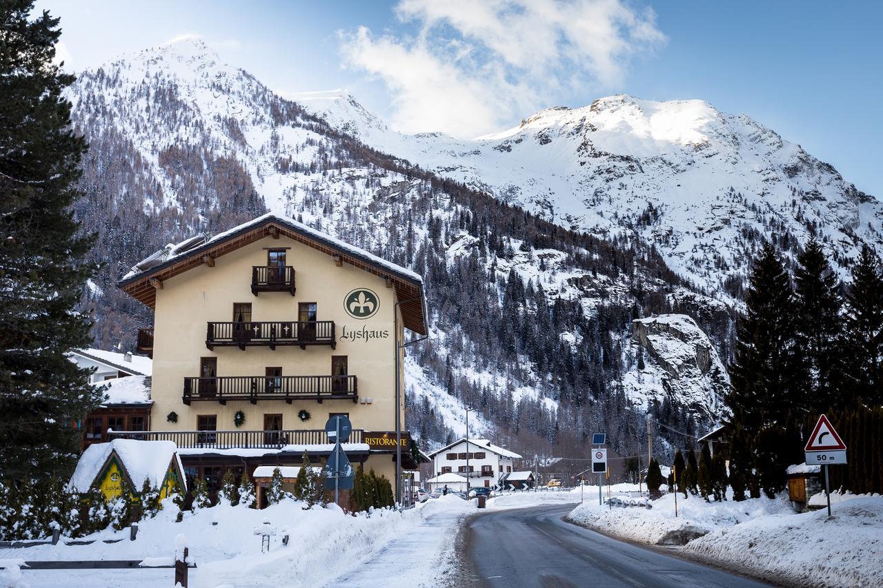 Hotel Lyshaus Gressoney-Saint-Jean Eksteriør bilde